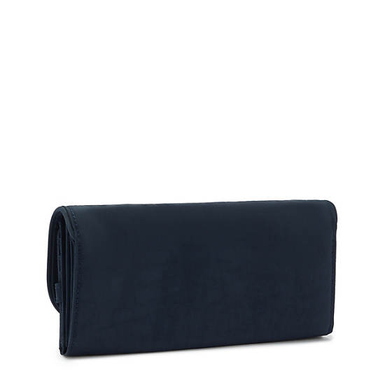 Portfele Kipling Money Land Snap Wallet Niebieskie | PL 1028PJ